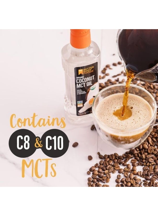 Organic Coconut 100% Mct Oil, 16.9 Oz.