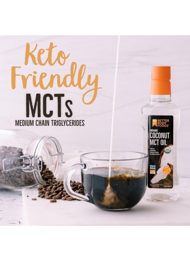 Organic Coconut 100% Mct Oil, 16.9 Oz.