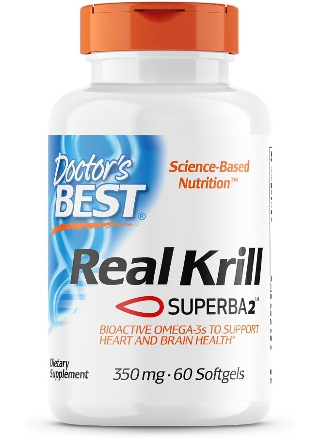 Real Krill, 350Mg 60-Count