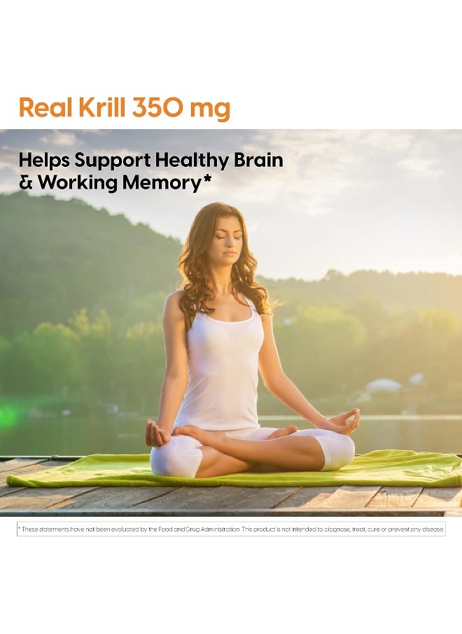 Real Krill, 350Mg 60-Count