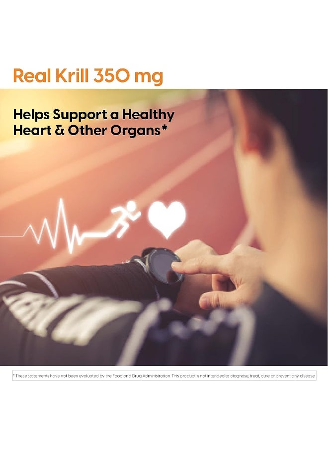 Real Krill, 350Mg 60-Count