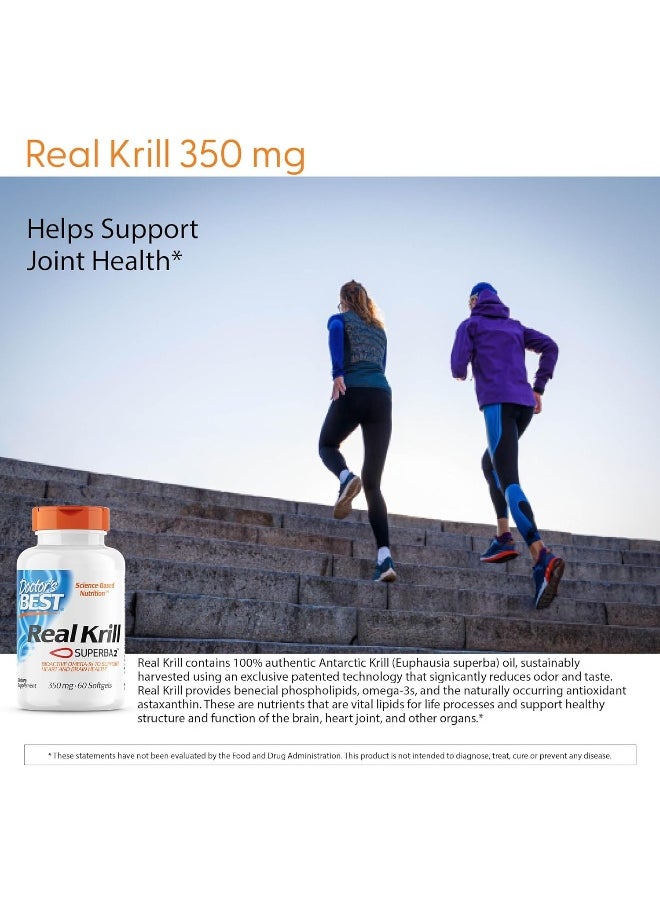 Real Krill, 350Mg 60-Count
