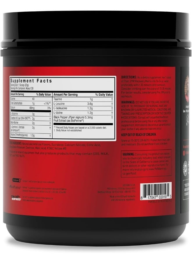 Post Jym Fast-Digesting Carb - Post-Workout Recovery Pure Dextrose 30 Servings, 2.2 Pound