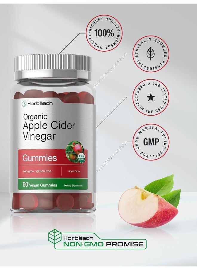 Horbäach Organic Apple Cider Vinegar Gummies