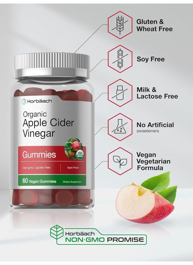 Horbäach Organic Apple Cider Vinegar Gummies