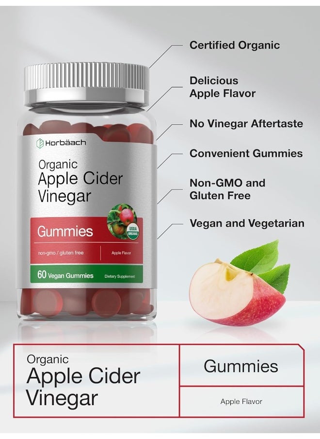 Horbäach Organic Apple Cider Vinegar Gummies