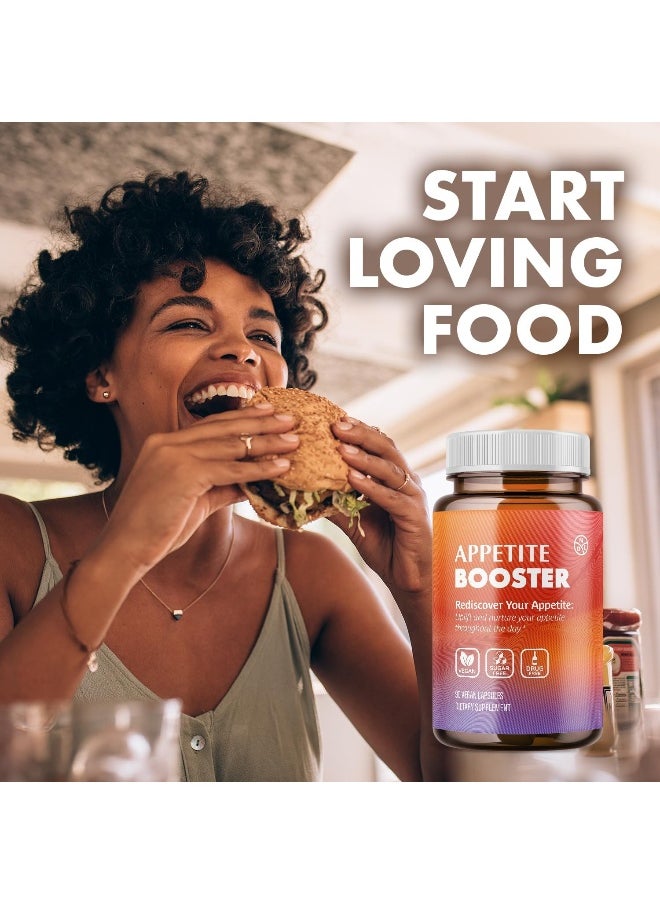 Appetite Booster Weight Gain Stimulant Pills Extra Strength Underweight Adults Fortified With Lysine, Thiamine, Vitamins B2,B6,B12, Pantothenic Acid, Iron
