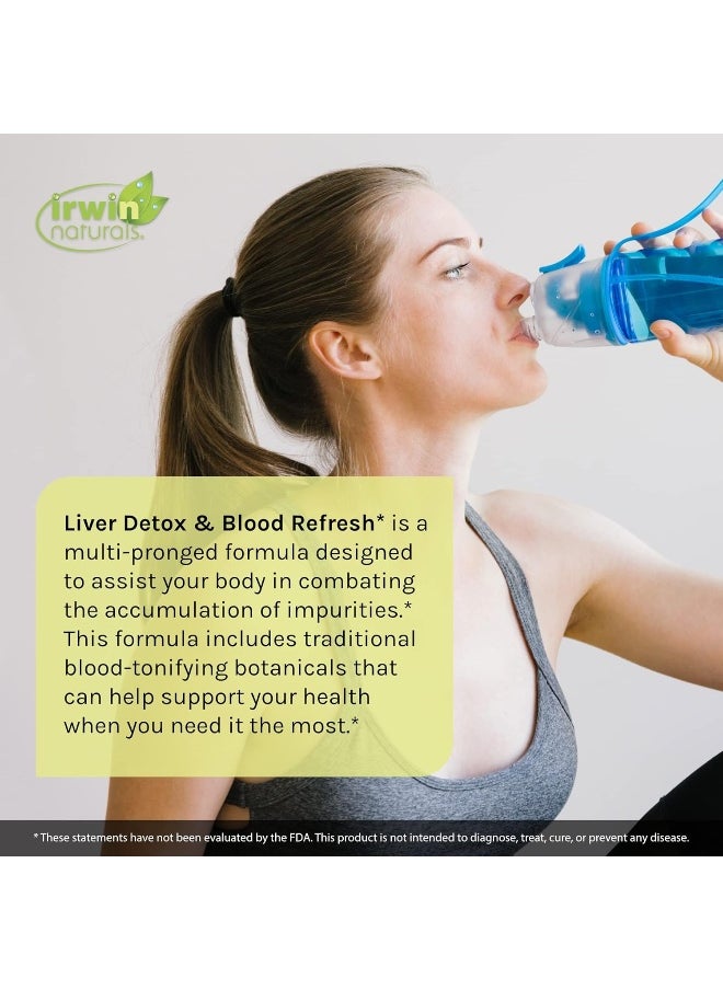 , Liver Detox & Blood Refresh, 60 Liquid Soft-Gels
