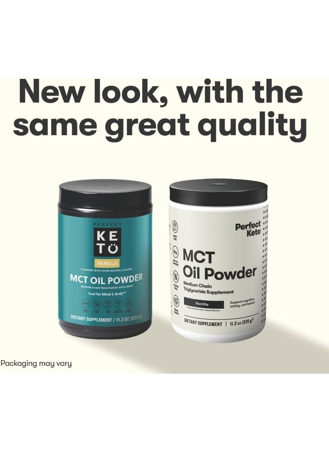 Mct Oil Powder Ketosis Supplement Coffee Creamer (Vanilla)