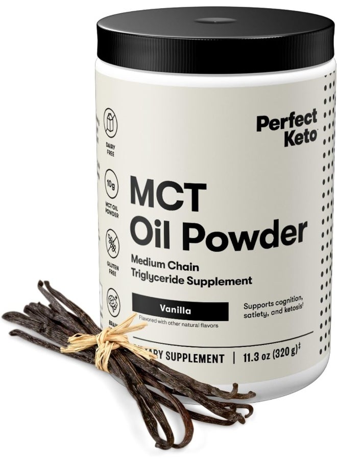 Mct Oil Powder Ketosis Supplement Coffee Creamer (Vanilla)