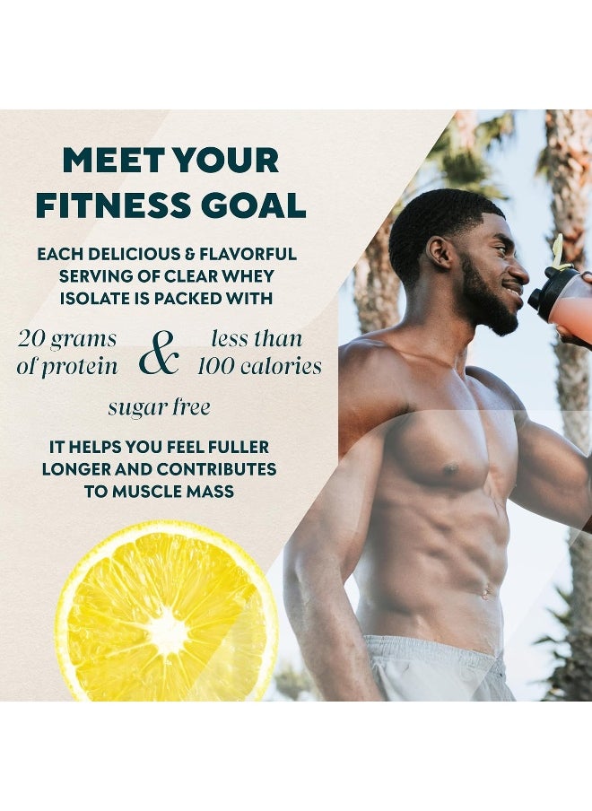 Clear Whey Isolate - 20 Servings (Lemonade)