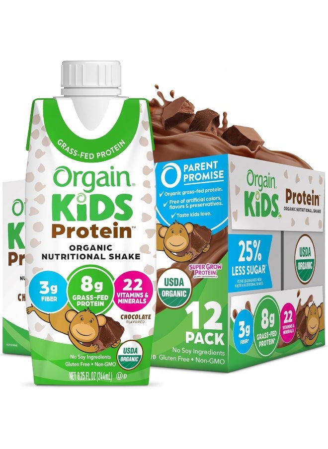 - Healthy Kids Organic Ready To Drink Meal Replacement Chocolate 12