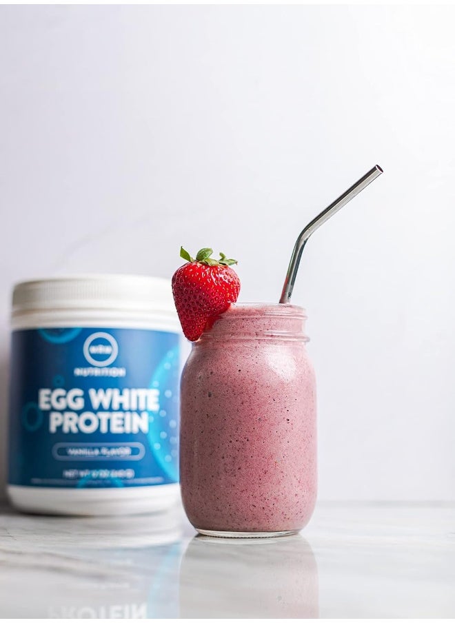 - Natural Paleo Egg White Protein Powder French Vanilla 12 Oz.