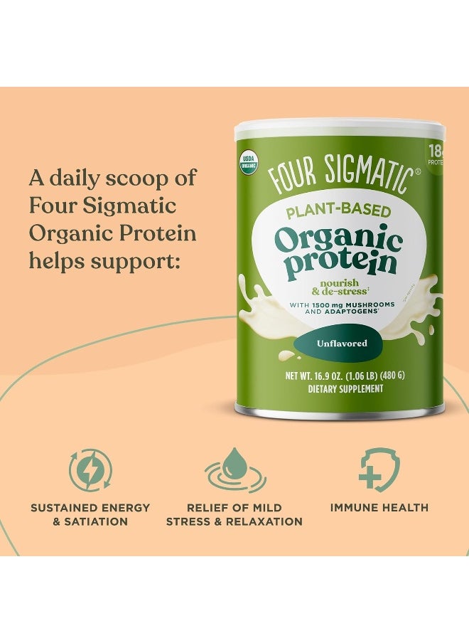 Organic Plant-Based Protein Powder Unflavored