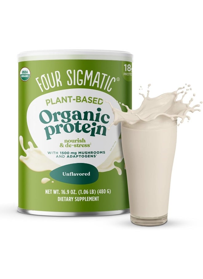Organic Plant-Based Protein Powder Unflavored