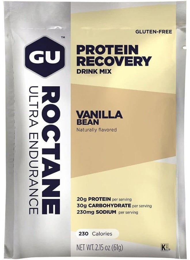 Roctane Ultra Endurance Protein Recovery Drink Mix, Vanilla Bean