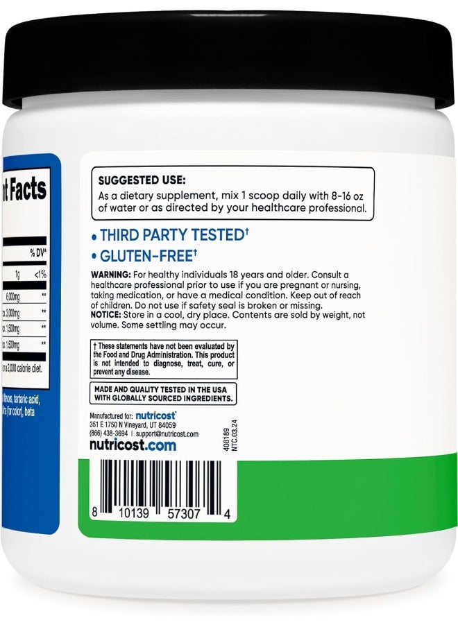 Bcaa Powder 2:1:1 (Green Apple, 30 Servings) - Branched Chain Amino Acids
