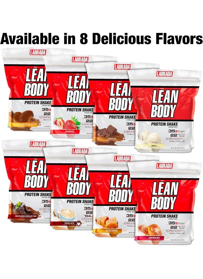 Nutrition Lean Body Hi- Protein Meal Replacement Shake (Strawberry, 2.47Ib-1120G)