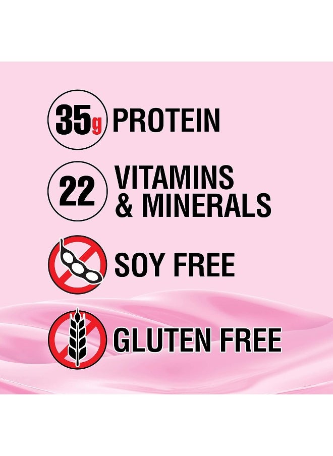 Nutrition Lean Body Hi- Protein Meal Replacement Shake (Strawberry, 2.47Ib-1120G)