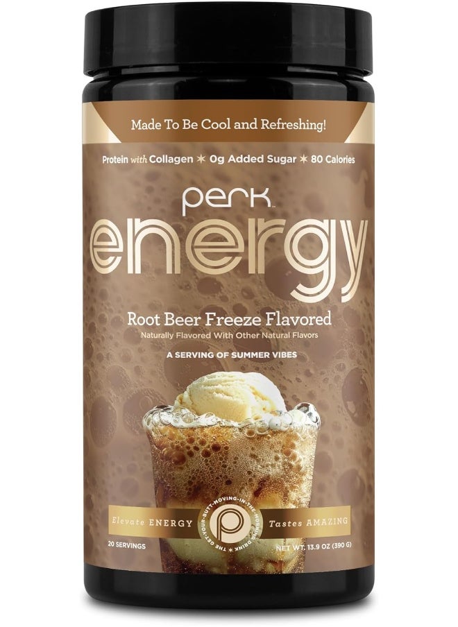 Perk Energy Original Root Beer Freeze Flavored