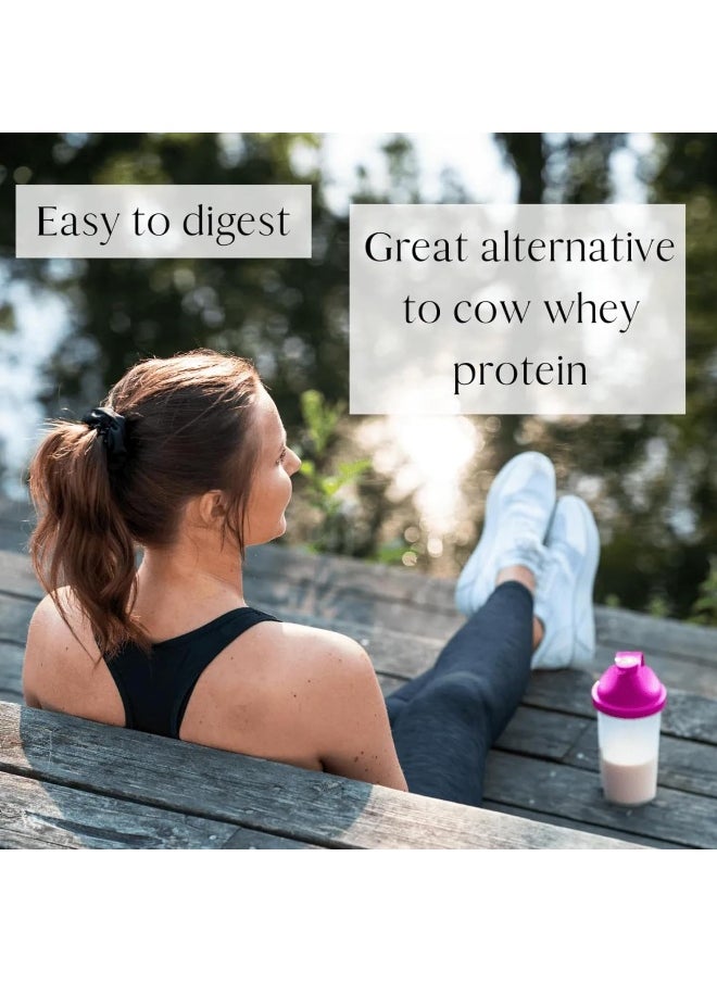 Mt. Capra Since 1928 Deep-30 Meal Replacement Shake, Goat Protein Powder With Grass Fed Whey Protein And Casein Protein, Minerals And Bc-30 Probiotics, Coconut Dream Flavour - 0.9Kg