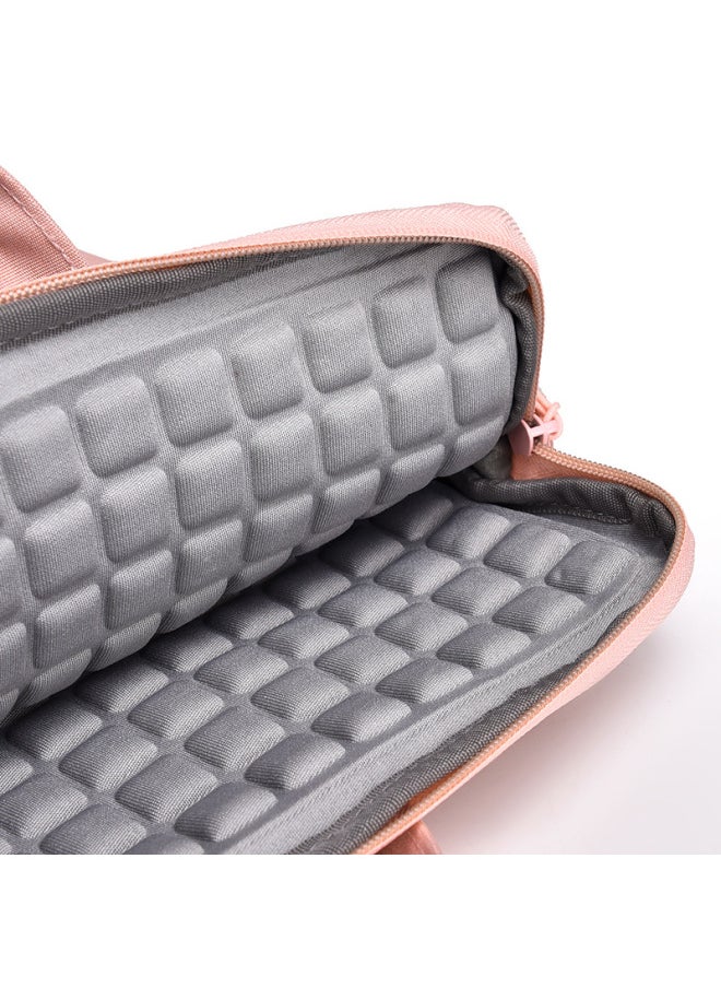 Logo Computer Bag 15.6 Inch Airbag Portable Notebook Solid Color Business Commuter Shoulder Messenger Bag Wholesale-Color:Gray Air Cushion Style-Size:15-16inch
