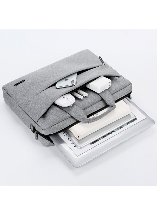 Lang Li Laptop Bag 13.3 Inch Notebook Bag 14 Female 15.6 Male 17.3 Inch Liner Bag-Color:Thin Blue-Dimensions:13 Inch