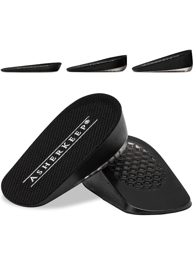 Shoe Lifts Heel Height Insoles - Height Increase Insoles For Men & Women, Invisible Foot Pads Shoe Inserts, Lifts W/Cooling Gel Technology, Honeycomb Design & 3 Height Options (2Pcs Of 1.5 Inch Lift)