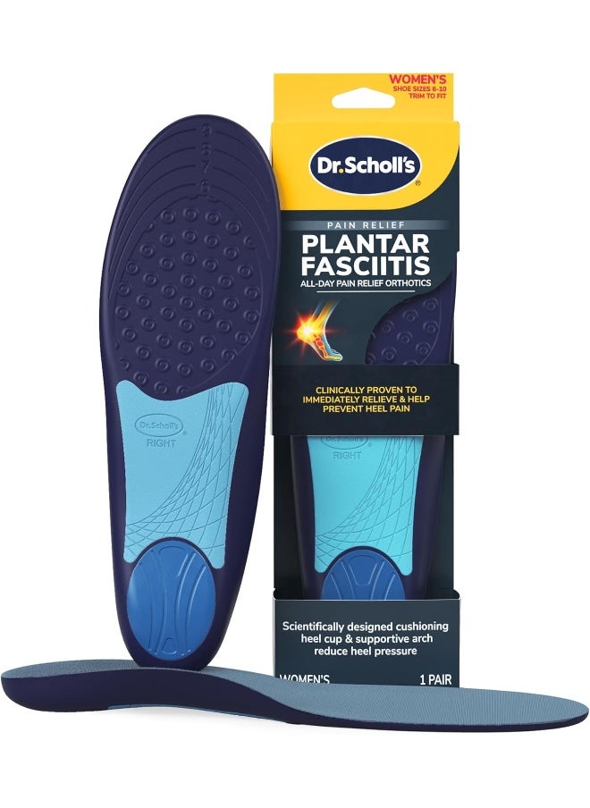 Plantar Fasciitis Pain Relief Orthotics