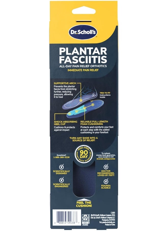 Plantar Fasciitis Pain Relief Orthotics