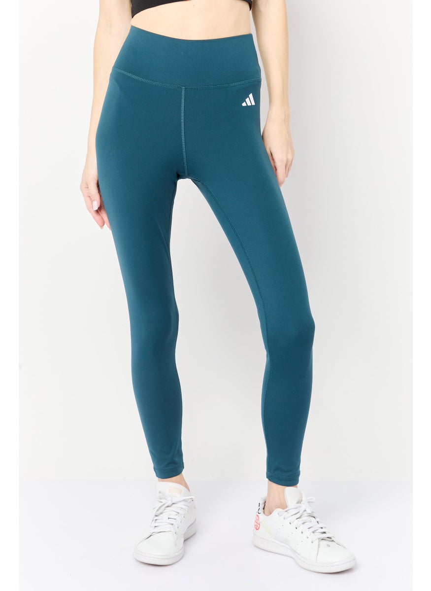 Women Sportswear Fit Training Leggings, Dark Green