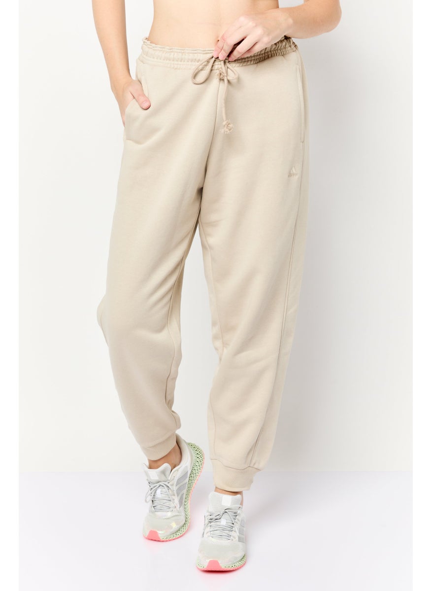 Women Loose Fit Outdoor Sweatpants, Stone