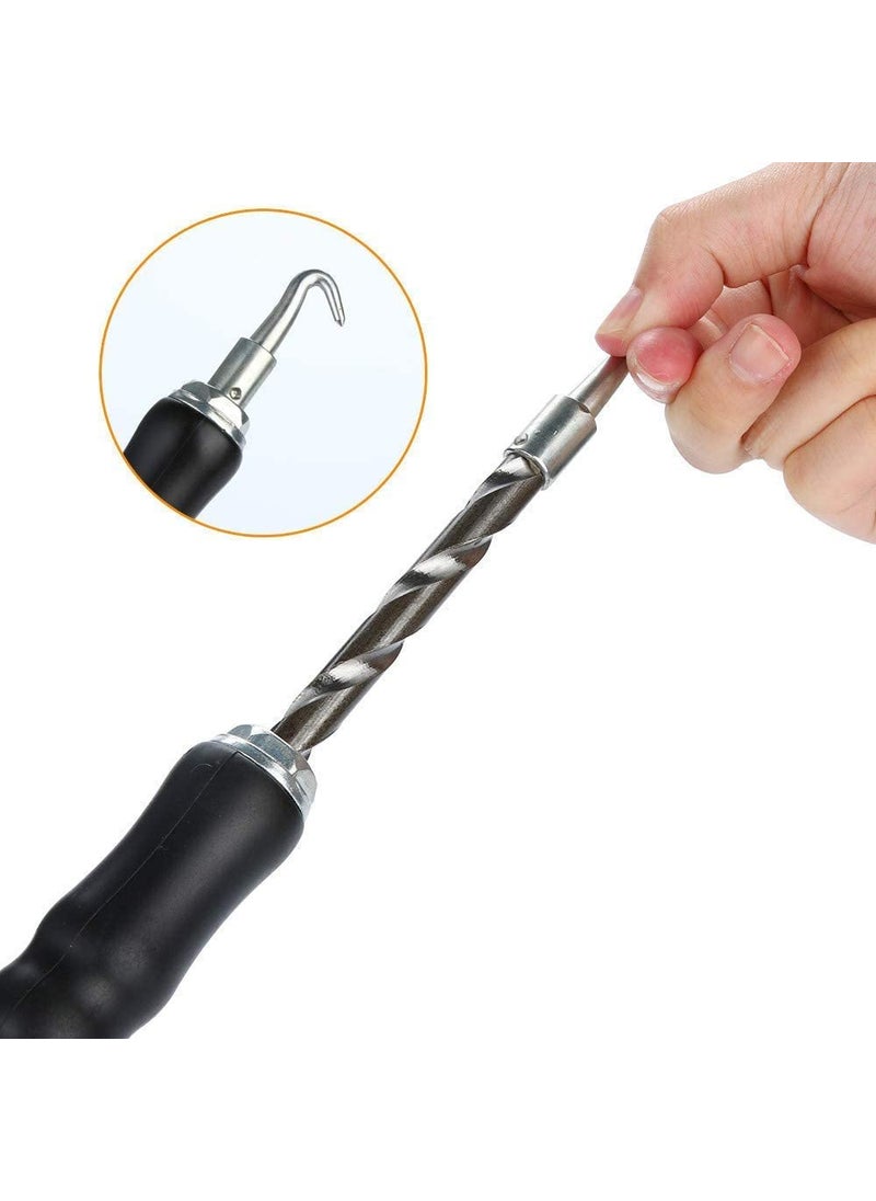 VENEKETY Semi Automatic Fast Rebar Wire Twisting Machine Concrete Slab Work Metal Wire Twister Fence Like Cutting Pliers Pull Tie Tool 30cm Long
