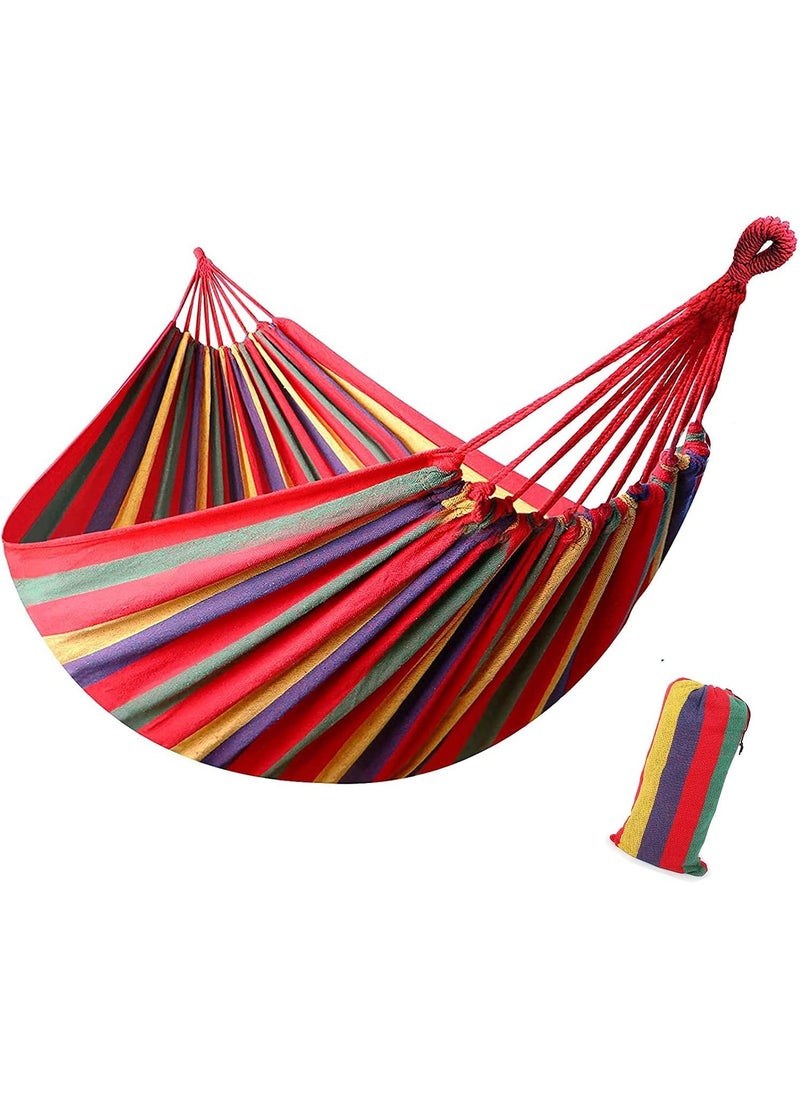COSKIRA Camping Hammock Double Single Portable Camping Hammock with Tree Straps Heavy Duty Hammock for Indoor Outdoor Travel Backpacking Camping Adventure