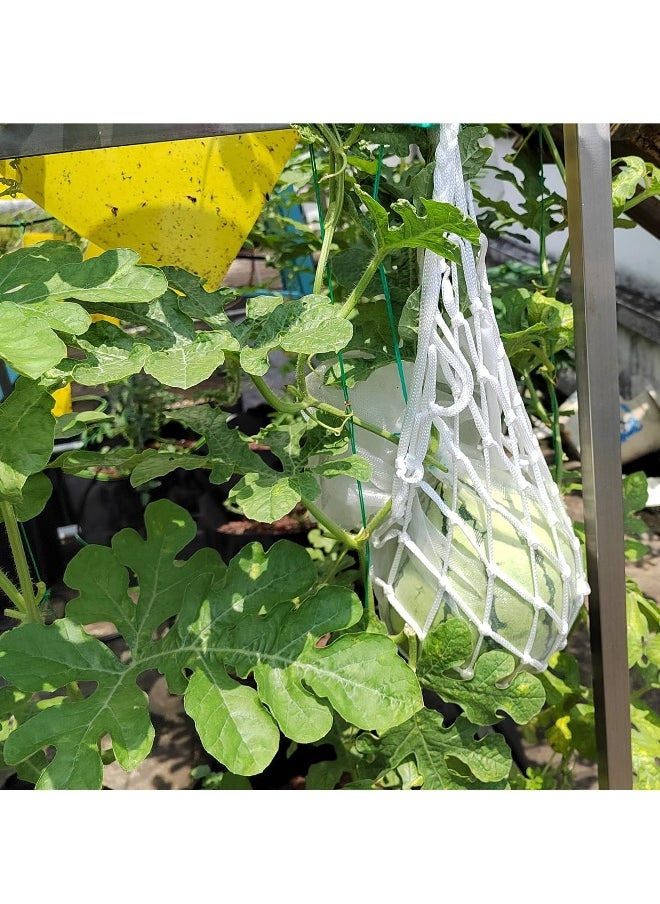 2-Pack Melon Hammock net Bag to Prevent Falling,Perfect for Growing Cantaloupe Pumpkin Watermelon in Vertical Garden Black