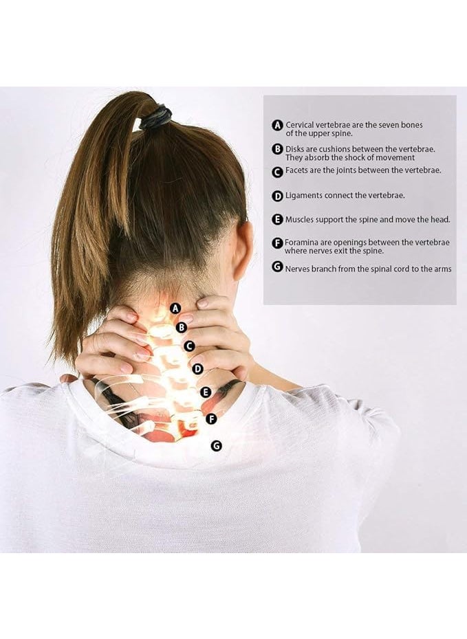 RP ENTERPRISE pars Neck Traction Air Bag with 3 Layer Inflatable Pillow for Neck Support and Relaxation