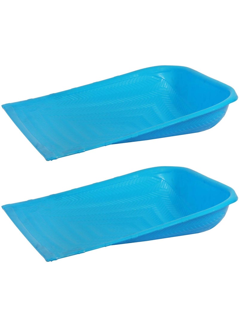 Samruddhi Plastic Multipurpose Sup 44 cm x 11 cm x 41 cm Blue Pack of 2