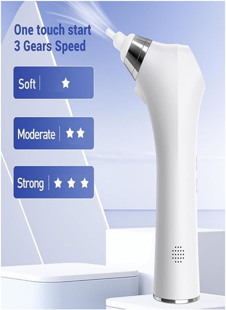 Home intelligent constant temperature ear dryer, 3 wind speeds, dry and protect the ear canal, 3 types of earplugs, suitable for babies and adults
