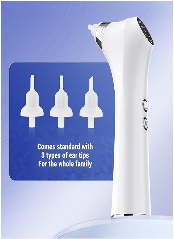 Home intelligent constant temperature ear dryer, 3 wind speeds, dry and protect the ear canal, 3 types of earplugs, suitable for babies and adults