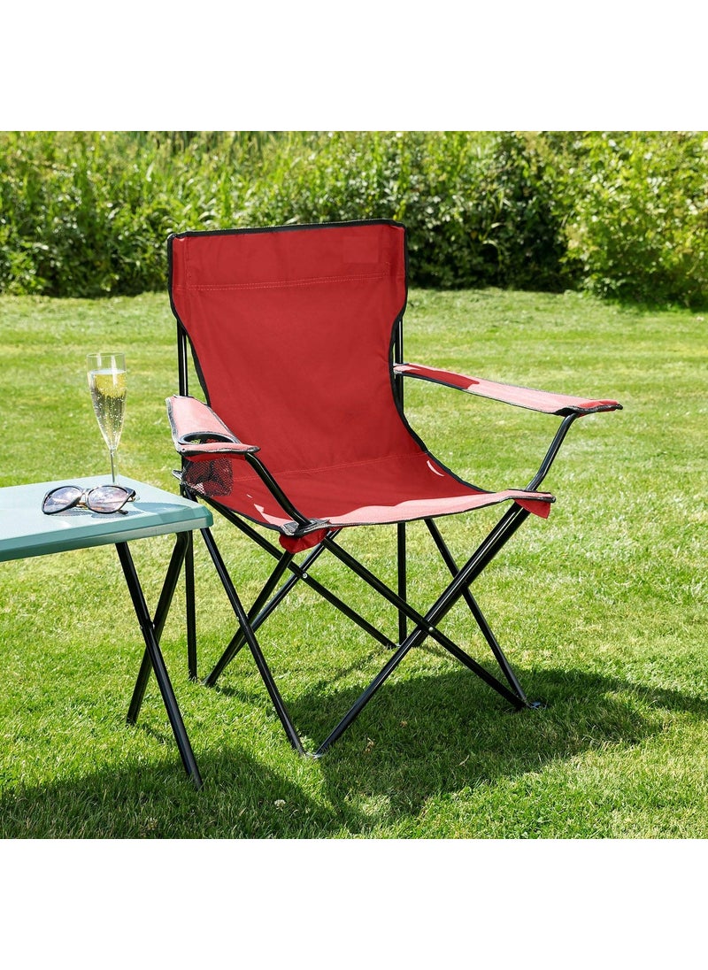 MBUYS MALL Big Folding Camping Chair Portable Carry Bag for Storage and TravelingOutdoor Beach Chair Big