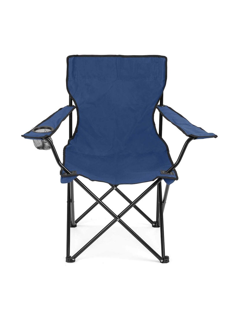 Multicolor Camping Folding Chair Portable Nylon Fabric Collapsible Outdoor Chair with Carrying Bag Ideal for Fishing Beach Picnic Garden Lawn and Patio