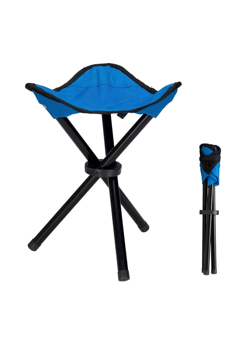 BESTOTTAM Portable Folding Tripod StoolOutdoor Fishing ChairLightweight Portable Tripod Camp Stool for Backpacking Hunting Hiking Picnic Garden Seating Stool