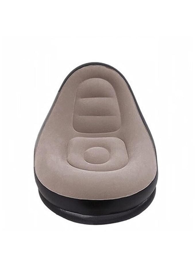 SHRI MODESHWARI ENTERPRISE olding ChairInflatable Sofa Chair with Foot Stool and Air Pump Picnic Indoor Outdoor Chairs Multicolor Inflatable Chair