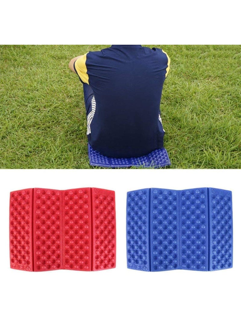 Apurk Foldable Seat Cushion Portable Lightweight Mini Waterproof Foam Mat Seating Pad for PicnicCampingOutdoorTravelFishingBeach Activities Comfort Cushion Pack of 1Multicolor