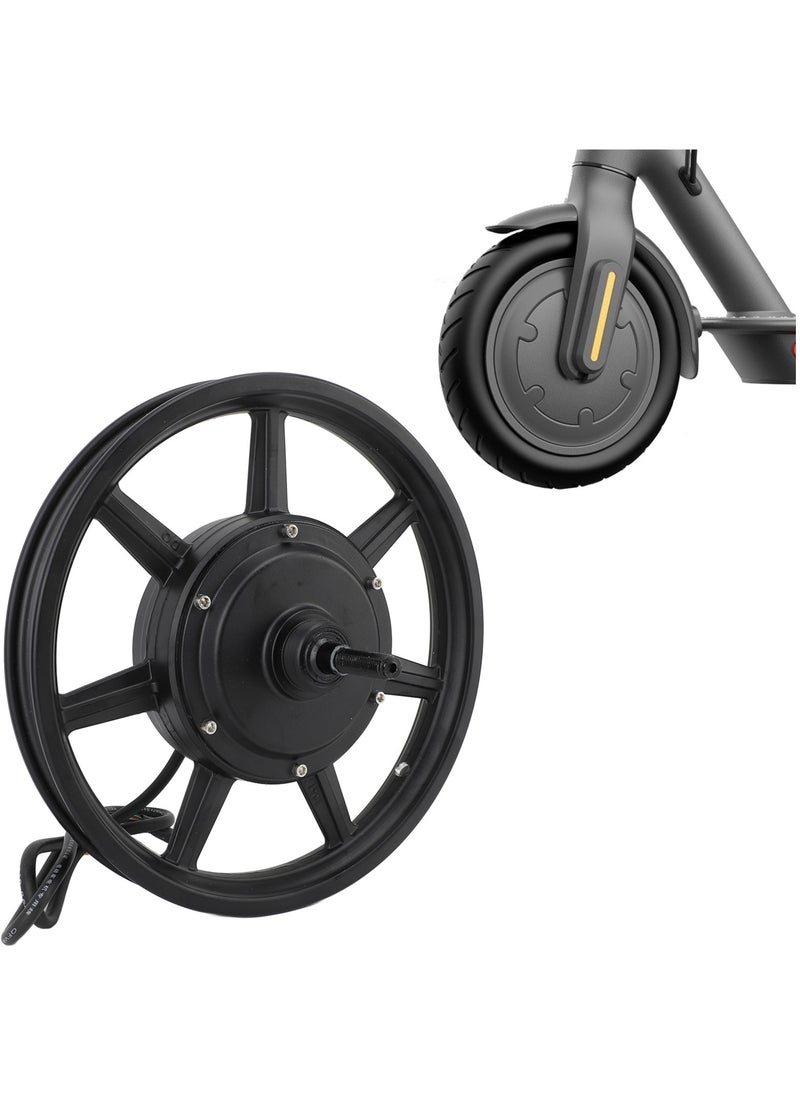 14inch Wheel Hub Motor 36‑60V 350W‑500W Single Shaft Disc Brake Hub Motor With Right Output Line for Electric Motorbike Scooter Bicycle