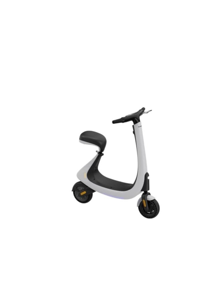 SCT03 PowerMotion Electric Scooter with Seat, 350W Motor, 25 km to h Speed, 45 to 50 km Range, Digital Display, Turn Signals, KeyCard Lock, Front and Rear Shock Absorber, Brake, Lights,