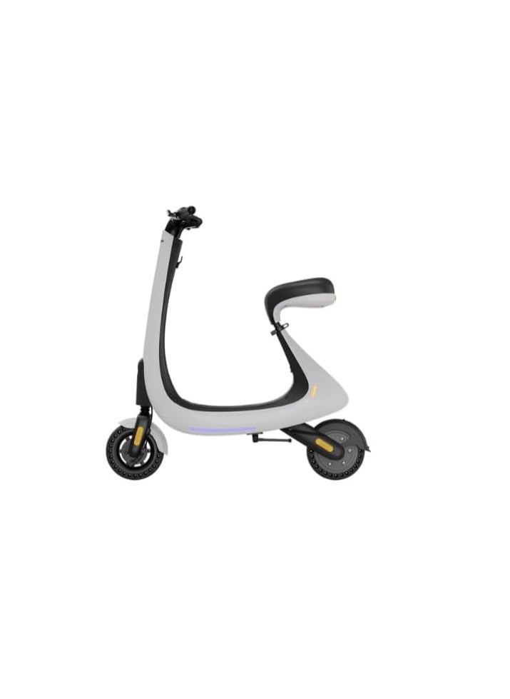 SCT03 PowerMotion Electric Scooter with Seat, 350W Motor, 25 km to h Speed, 45 to 50 km Range, Digital Display, Turn Signals, KeyCard Lock, Front and Rear Shock Absorber, Brake, Lights,