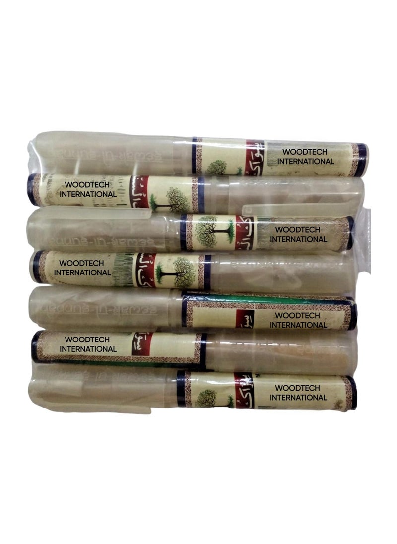 Miswak with Tooth Brush Holder Standard Size Toothbrush Miswak Sticks Meswak Tooth Brush Original Meswaak Stick Miswaak with Holder Natural Toothbrush Herbal Toothbrushes Pack of 10