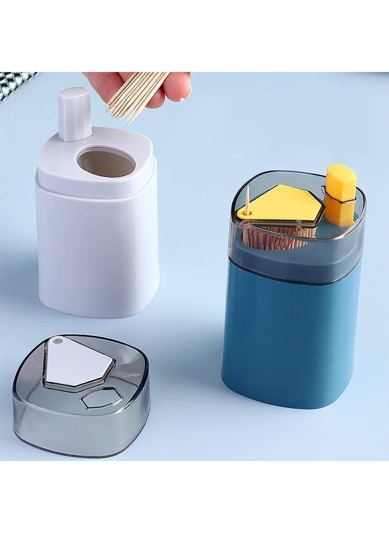 SHREE KHODAL ENTERPRISE Toothpick Dispenser StylishPractical LargeCapacityHygienic Toothpick Dispenser Holder for Restaurant KitchenUse Modern Container Box Pack of 1Multicolor