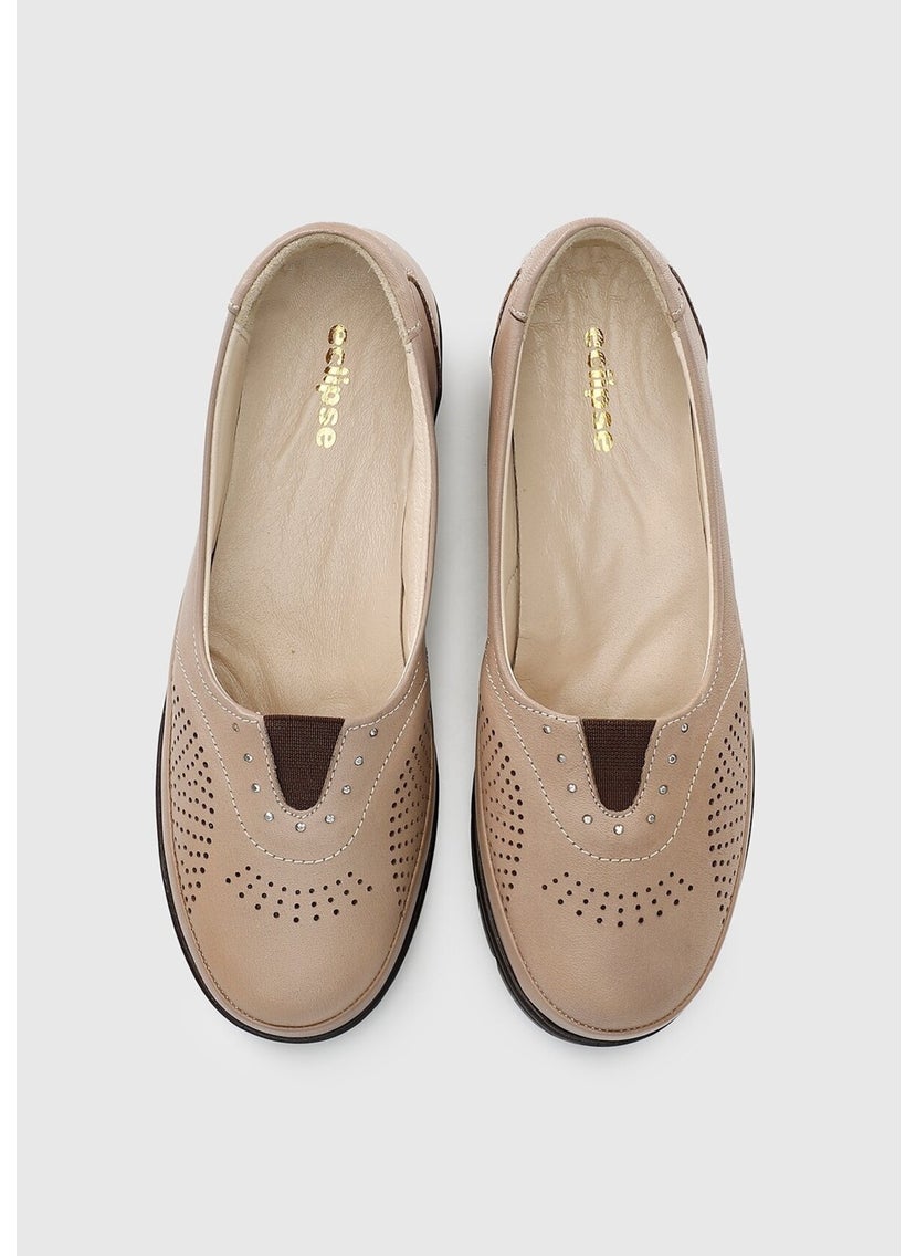 Mink Leather Women's Shoes